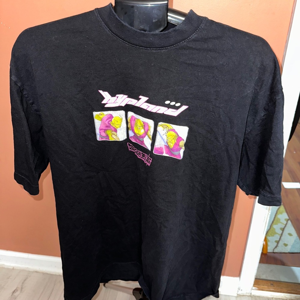 Hypland Dragon Ball Super Hero Piccolo T Shirt Black Anime Manga Large